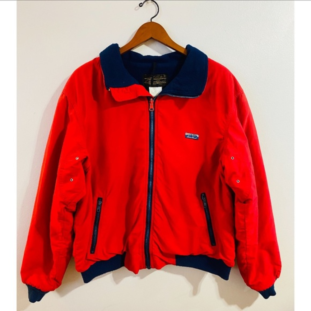 Eddie‎ Bauer Red Zipper Jacket